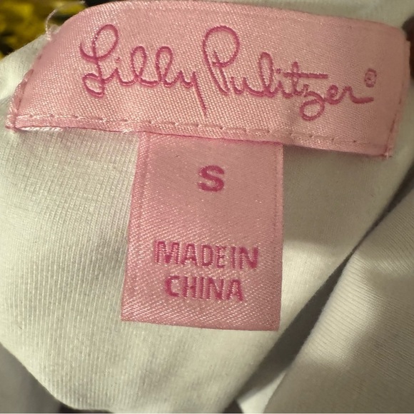 Lilly Pulitzer Dionne Sunkissed With Glow Illuminating Combo Dress - Size S - Picture 8 of 9